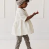 Organic Cotton Everyday Legging - Mini Gingham Bistre