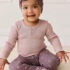 Organic Cotton Everyday Legging - Goldie Huckleberry Large