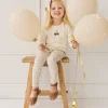 Organic Cotton Everyday Legging - Blueberry Field Raindrops