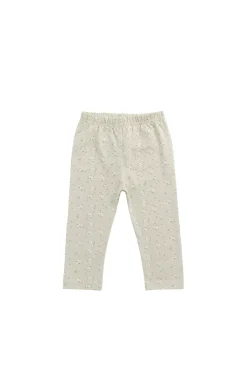 Organic Cotton Everyday Legging - Lulu Honeydew