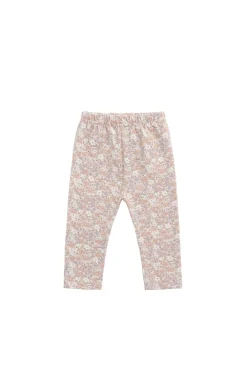 Organic Cotton Everyday Legging - Chloe Mauve