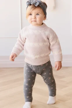 Organic Cotton Everyday Legging - Simone Lava