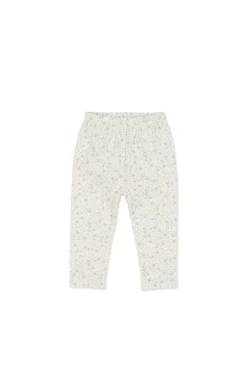 Organic Cotton Everyday Legging - Elodie Whisper White