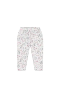 Organic Cotton Everyday Legging - Penny's Egg Hunt Parisian Pink