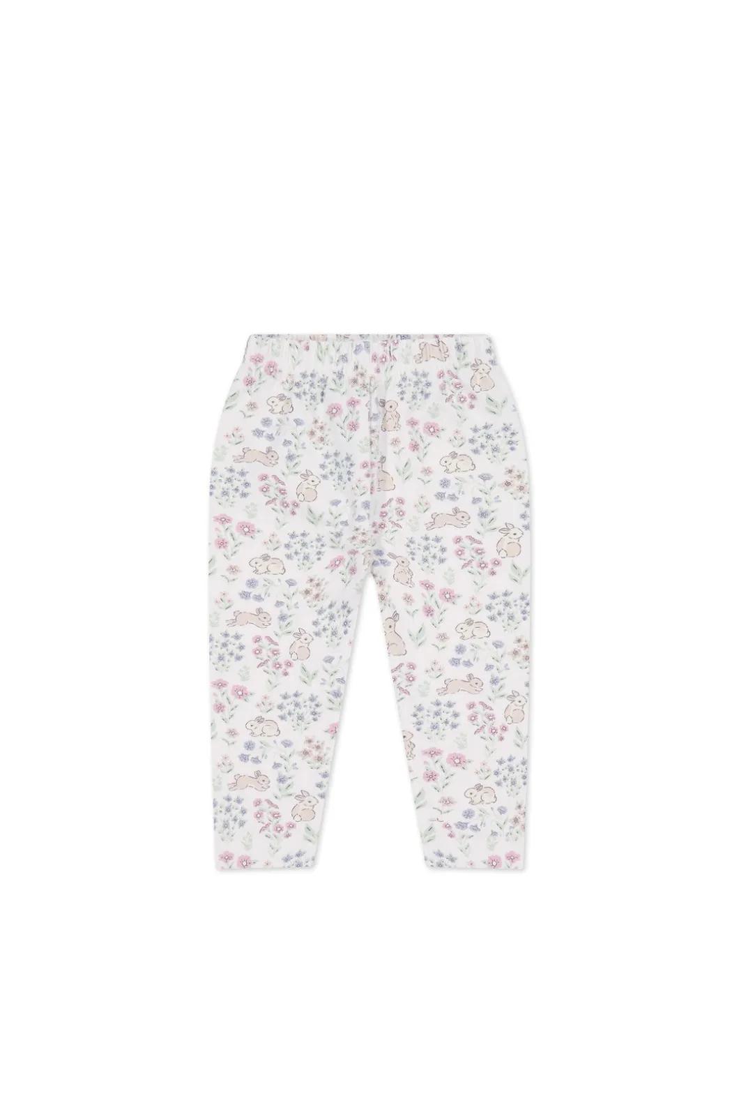 Organic Cotton Everyday Legging - Penny's Egg Hunt Parisian Pink