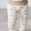 Organic Cotton Everyday Legging - Cosy Basil Cloud