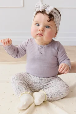 Organic Cotton Everyday Legging - Fifi Lilac