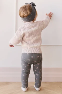 Organic Cotton Everyday Legging - Simone Lava