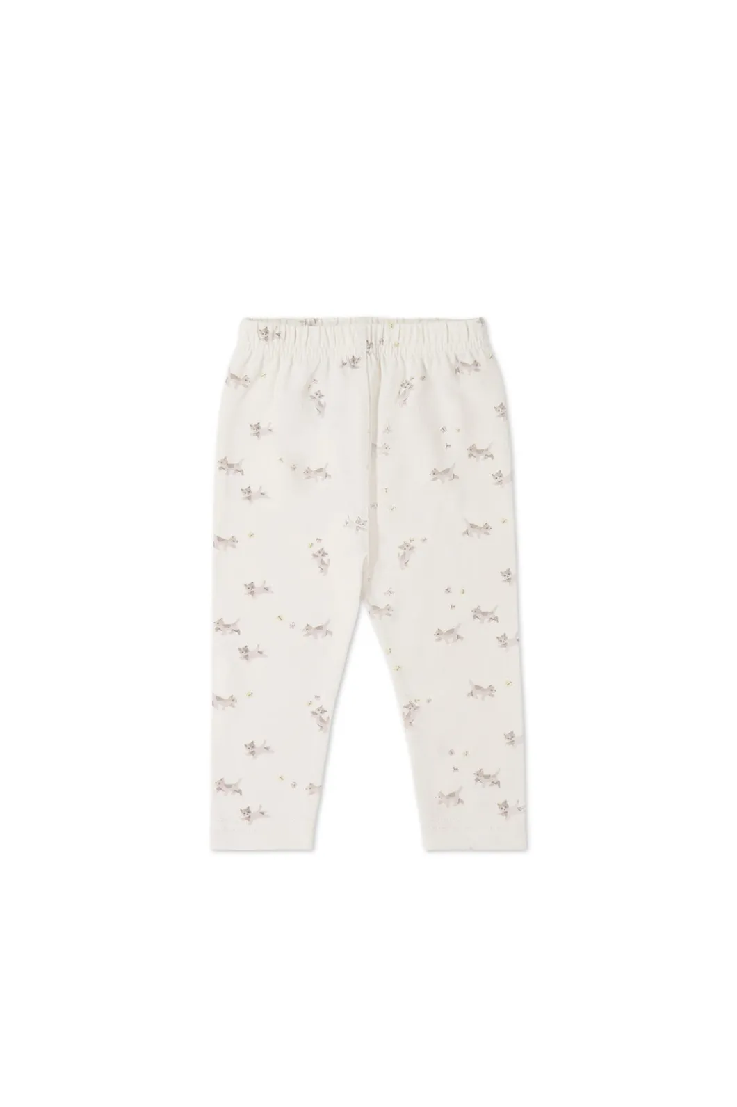 Organic Cotton Everyday Legging - Playful Kittens