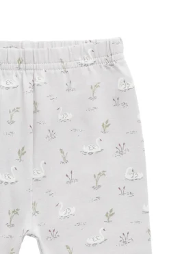 Organic Cotton Everyday Legging - Swanning Dawn Blue