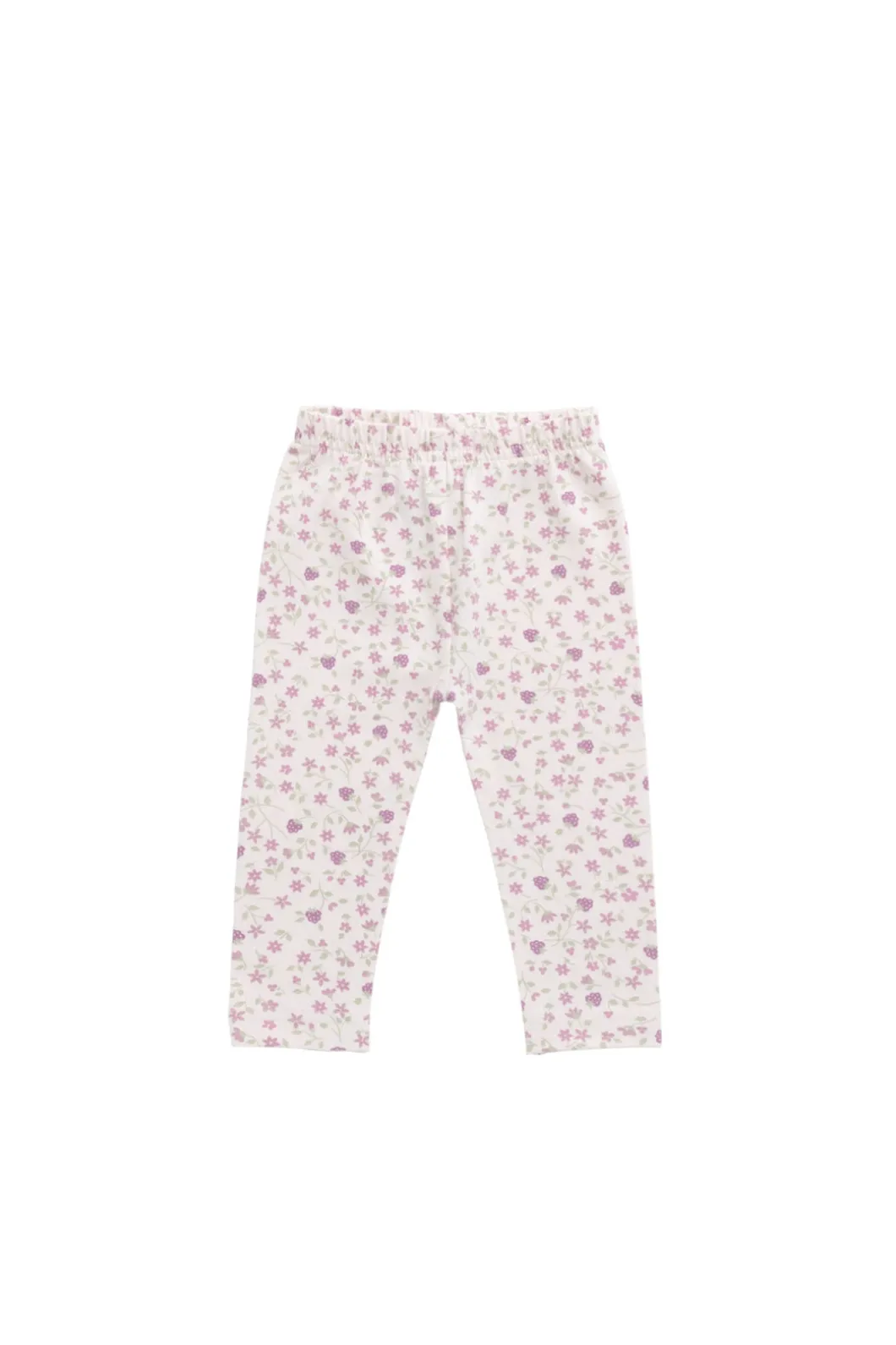 Organic Cotton Everyday Legging - Adaline Berries Ballet Pink