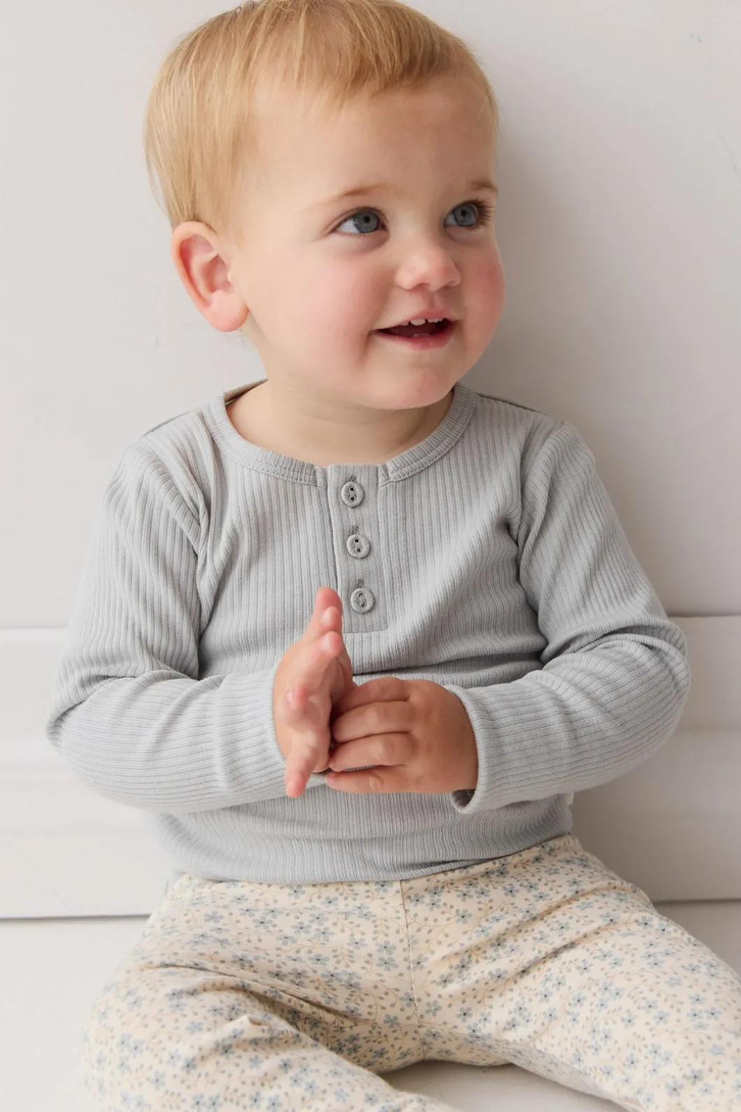 Organic Cotton Everyday Legging - Adnola Floral
