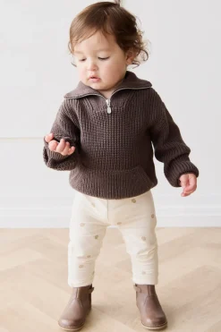 Organic Cotton Everyday Legging - Acorns Tofu