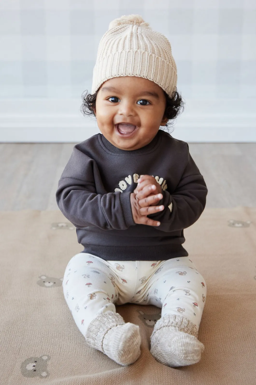 Organic Cotton Everyday Legging - Woodland Friends