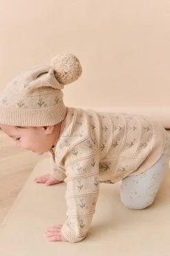 Organic Cotton Everyday Legging - Petite Fleur Blue