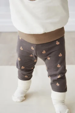 Organic Cotton Everyday Legging - Fox Cubs Wolf