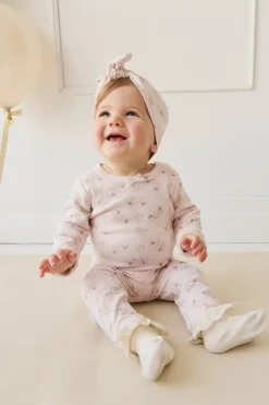 Organic Cotton Everyday Legging - Sweet Pea Floral