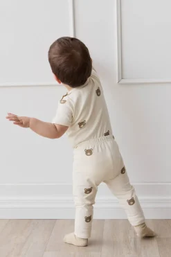Organic Cotton Everyday Legging - Bobbie Bear Tofu