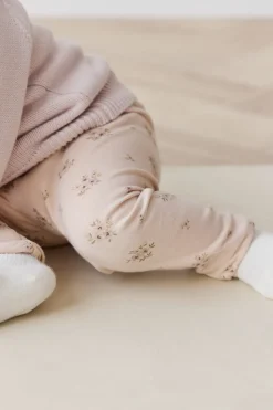 Organic Cotton Everyday Legging - Goldie Bouquet Pink Tint