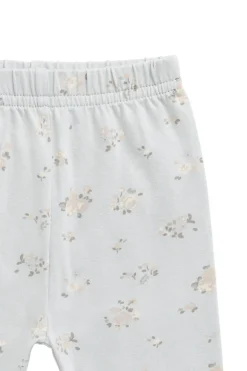 Organic Cotton Everyday Legging - Petite Fleur Blue