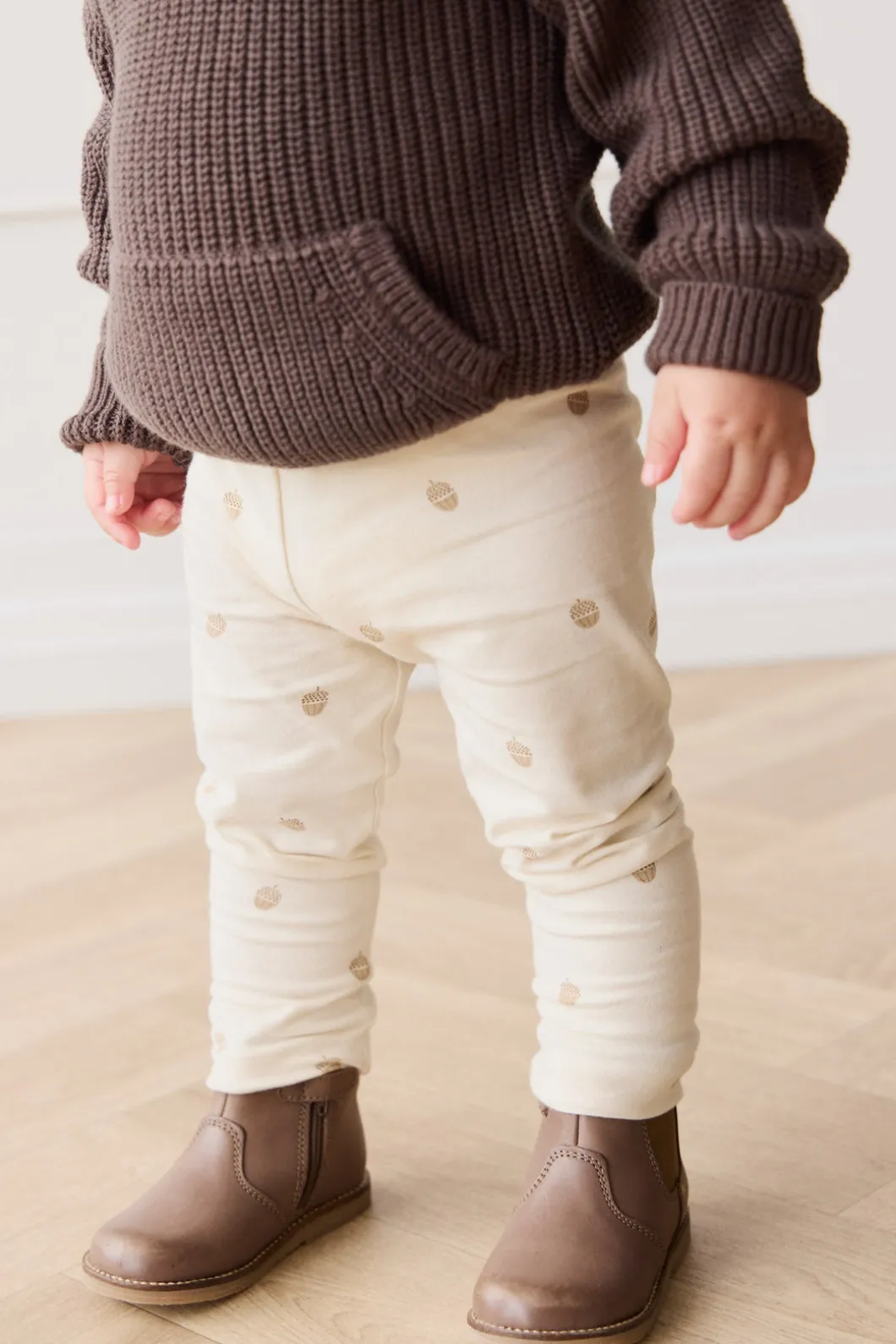 Organic Cotton Everyday Legging - Acorns Tofu