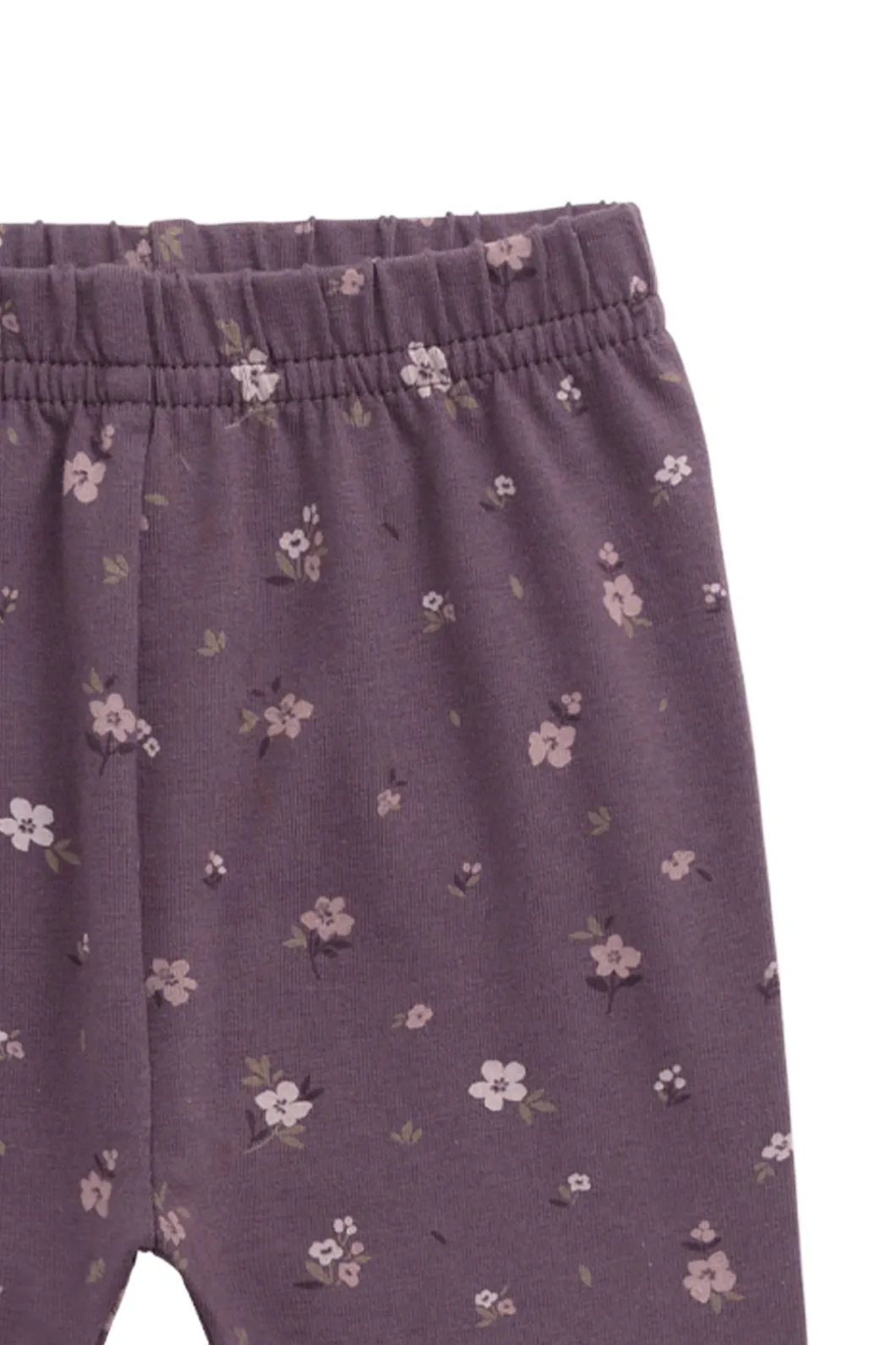 Organic Cotton Everyday Legging - Goldie Huckleberry Large