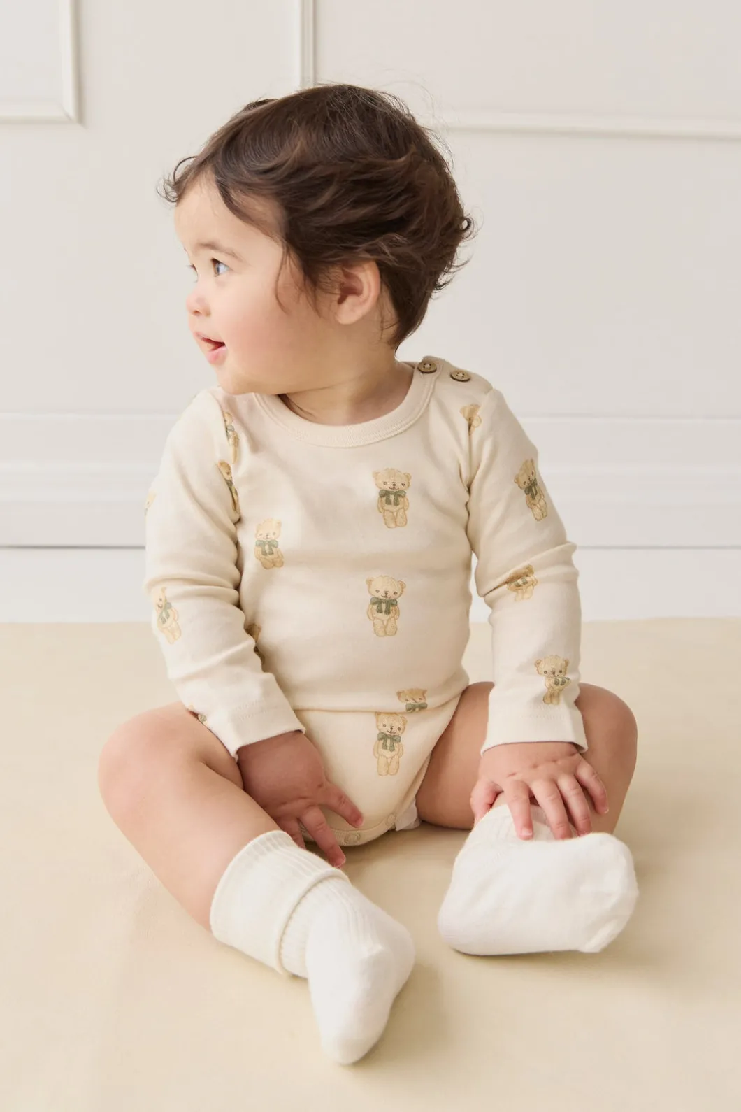 Organic Cotton Fernley Bodysuit - Little Ted