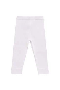 Organic Cotton Fine Rib Everyday Legging - Popsicle