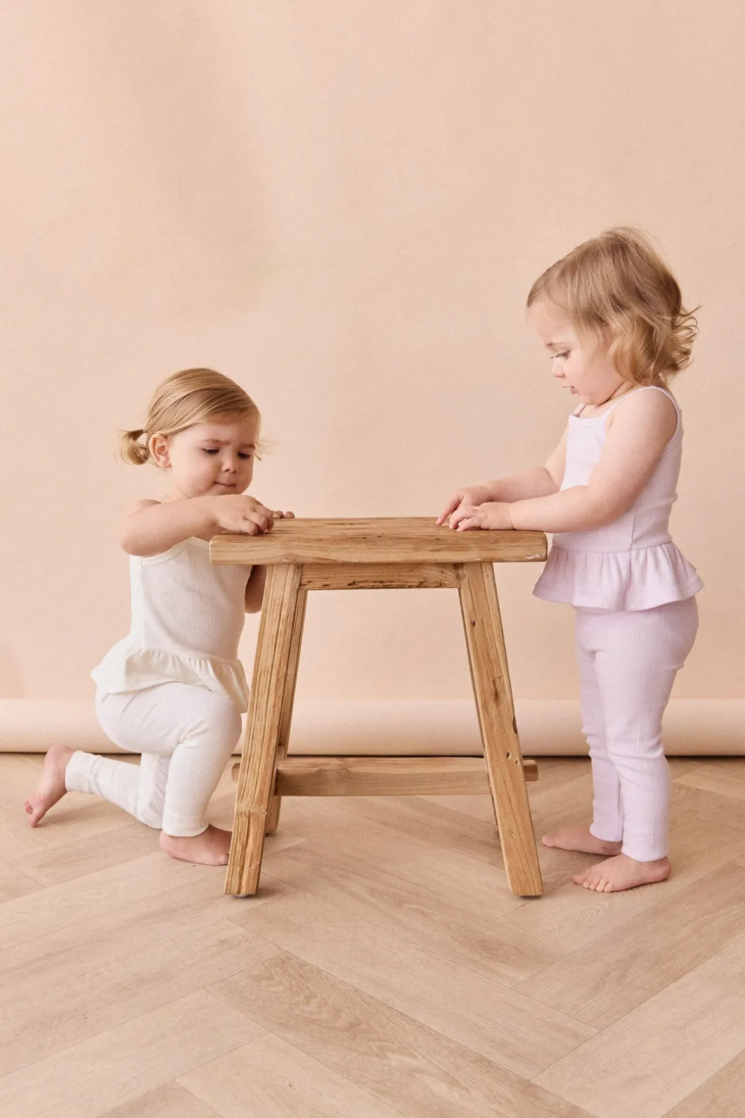 Organic Cotton Fine Rib Everyday Legging - Popsicle