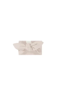 Organic Cotton Fine Rib Headband - Pillow