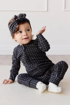 Organic Cotton Frankie Onepiece - Gingham Night