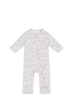 Organic Cotton Frankie Onepiece - Penny's Egg Hunt Parisian Pink