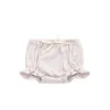 Organic Cotton Frill Bloomer - Simple Flowers Lilac