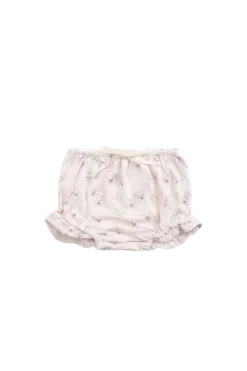 Organic Cotton Frill Bloomer - Sweet Pea Floral