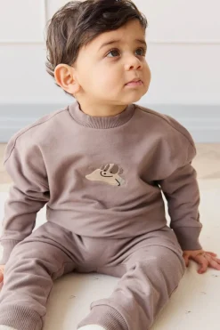 Organic Cotton Georgie Sweatshirt - Tweed Sasha Puppy