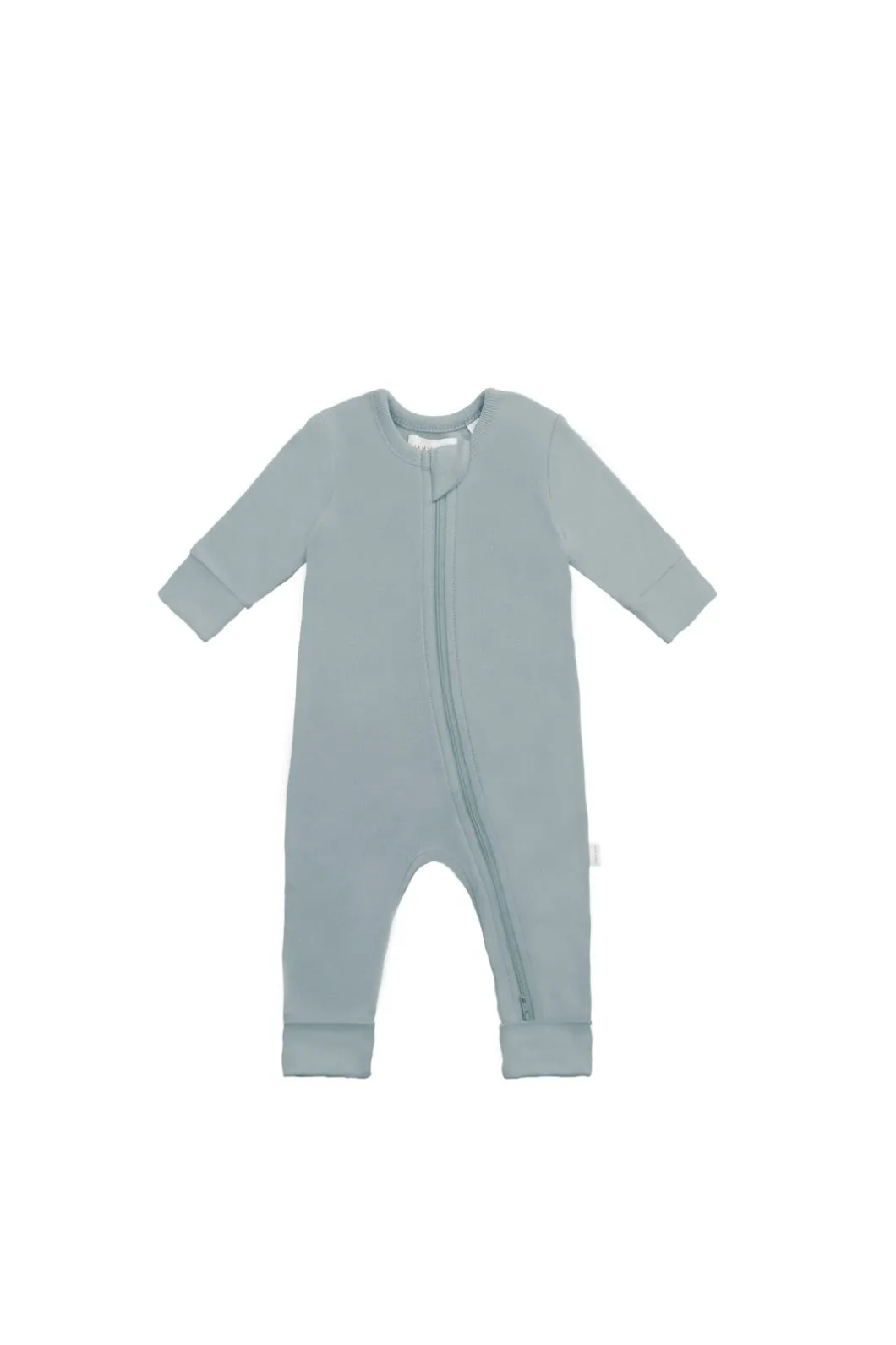 Organic Cotton Gracelyn Zip Onepiece - Pond