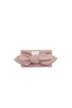 Organic Cotton Headband - Powder Pink