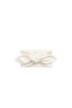 Organic Cotton Headband - Buttermilk