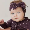 Organic Cotton Headband - Goldie Huckleberry Sparse