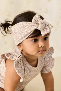 Organic Cotton Headband - Chloe Lilac