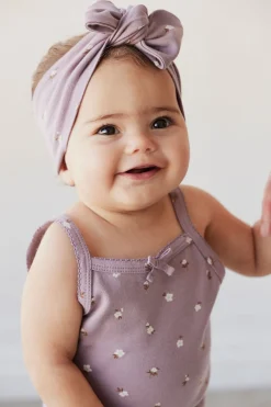 Organic Cotton Headband - Goldie Quail