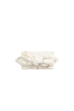Organic Cotton Headband - Emilia Egret