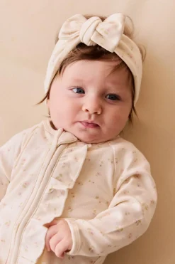 Organic Cotton Headband - Briella Whisper