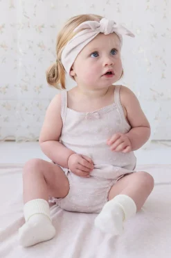 Organic Cotton Headband - Addie Lilac