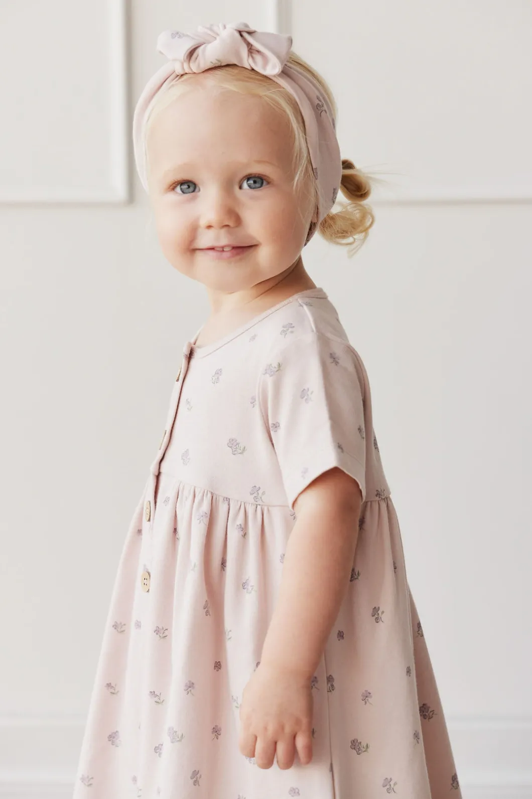 Organic Cotton Headband - Meredith Violet