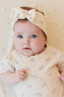 Organic Cotton Headband - Thelma Orchid