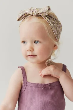 Organic Cotton Headband - Chloe Orchid