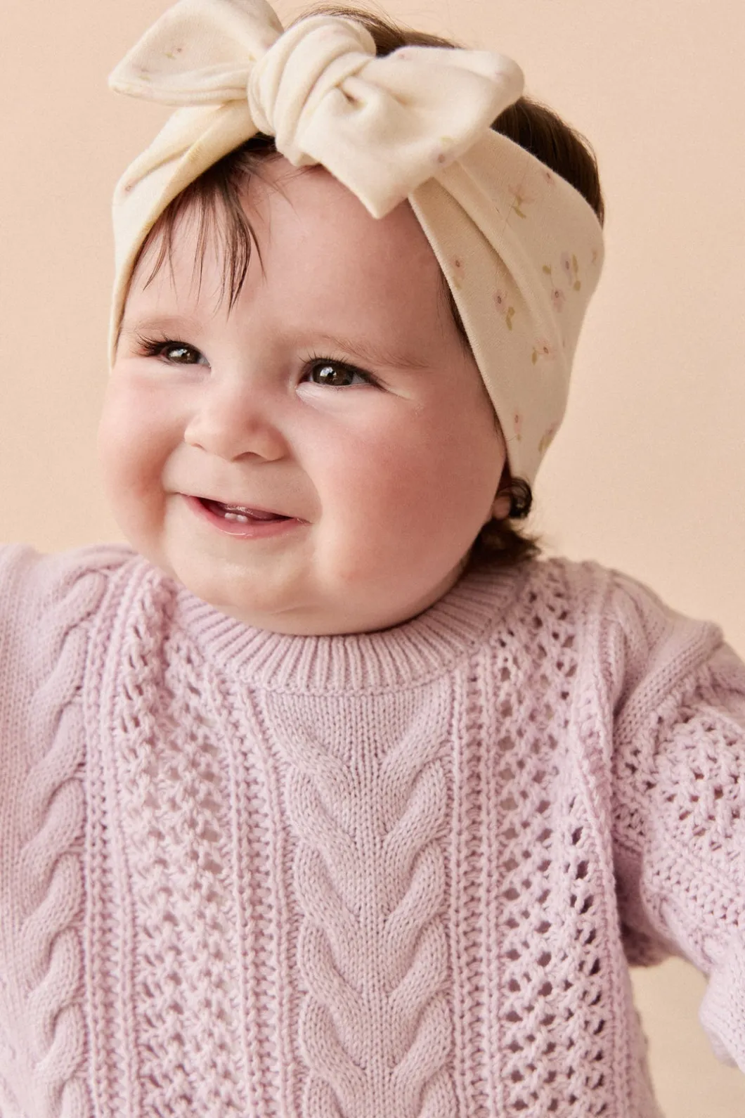 Organic Cotton Headband - Briella Whisper