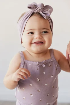 Organic Cotton Headband - Goldie Quail