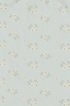 Organic Cotton Headband - Rose Floral Smoke